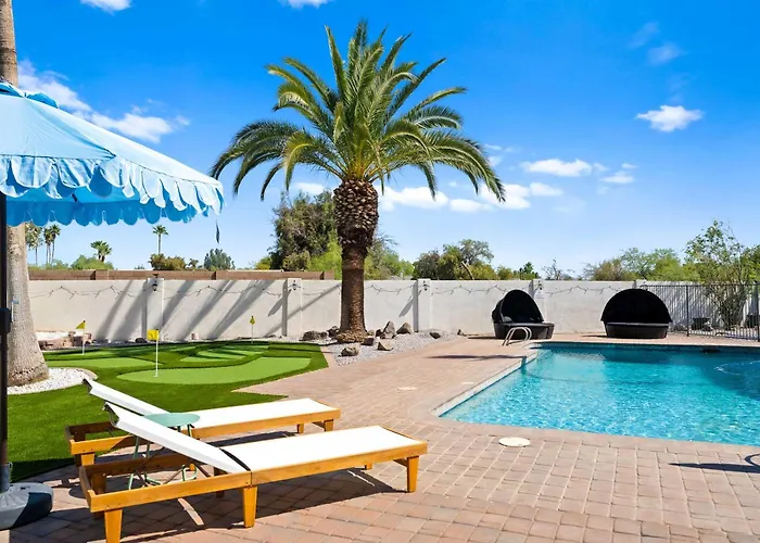 Sonoran Grove Epic Yard With Two Pickleball Courts * Scottsdale